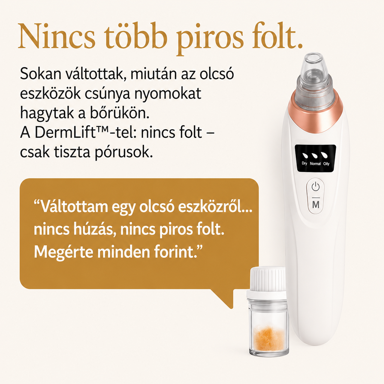 Velure DermLift™ - Mikrorezgéses Mitesszer Eltávolító